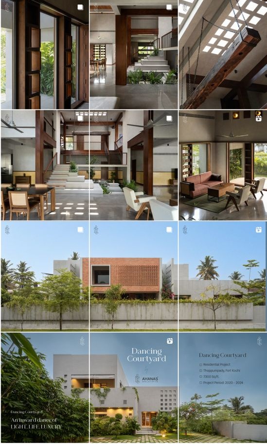 Ahanas Instagram Grid