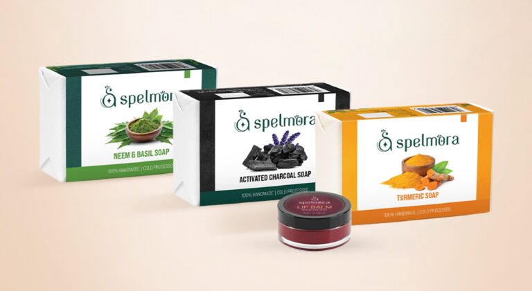Spelmora Package Design
